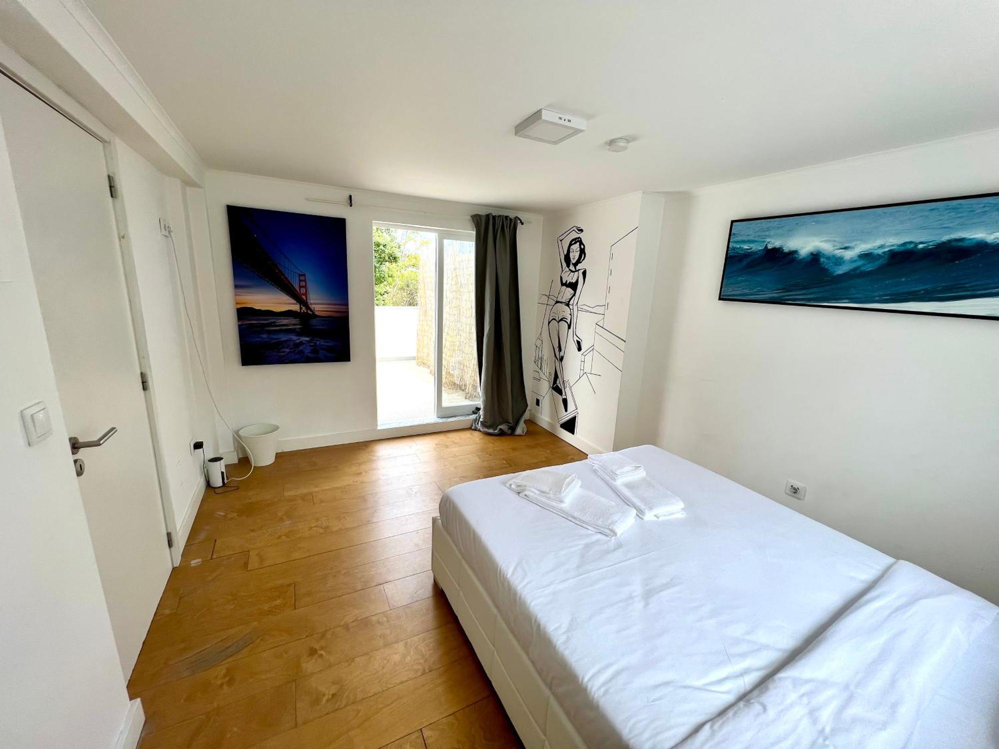 Oeiras Beach Private Room 9 - Double Bedroom With Shared Bathroom & Terrace Zewnętrze zdjęcie